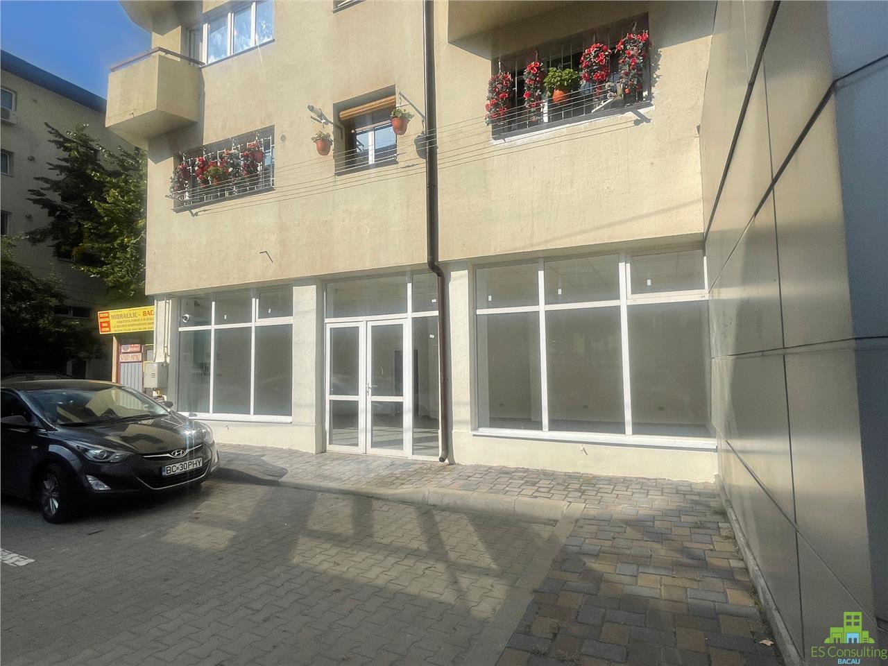 Spatiu comercial Bacau, Mioritei Nr. 1, B - 72 mp